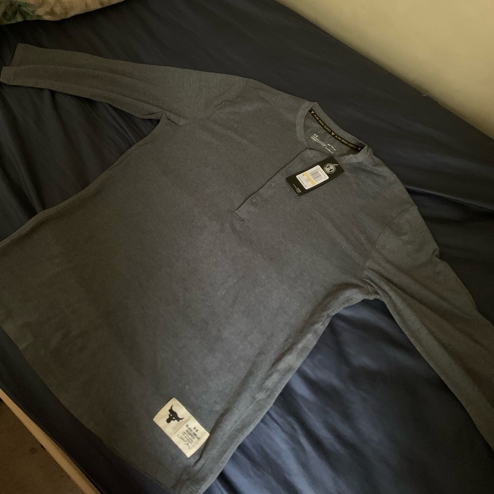 UA Project Rock 3/4 Hensley Long Sleeve